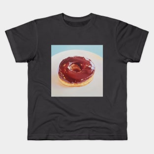 Chocolate Dip Donut painting #2 Kids T-Shirt